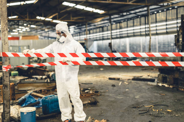 Professional Biohazard technician working in Dayton, WA